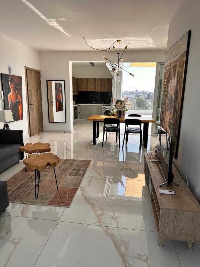 Apartamento Luxury City Penthouse-Panoramic View! Nicosia Exterior foto